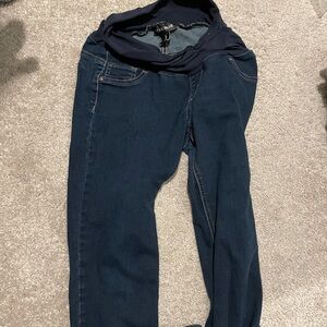Indigo Blue Jeggings Blue Classic Fit